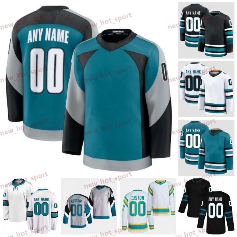 Macklin Celebrini New Alternate Hockey Jersey Logan Couture Nico Sturm Mackenzie Blackwood Marc-Edouard Vlasic Mario Ferraro Mikael Granlund Joel Wa