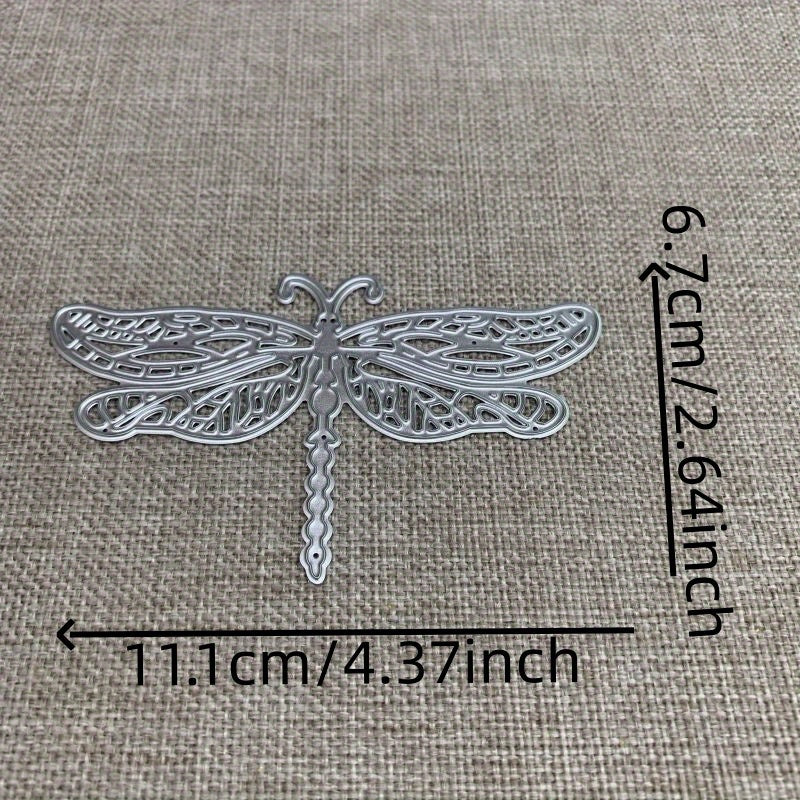 TEMU New Dragonfly Metal Cutting Dies For Diy Scrapbooking Decorative Embossing Handcraft Die Cutting Template Mold