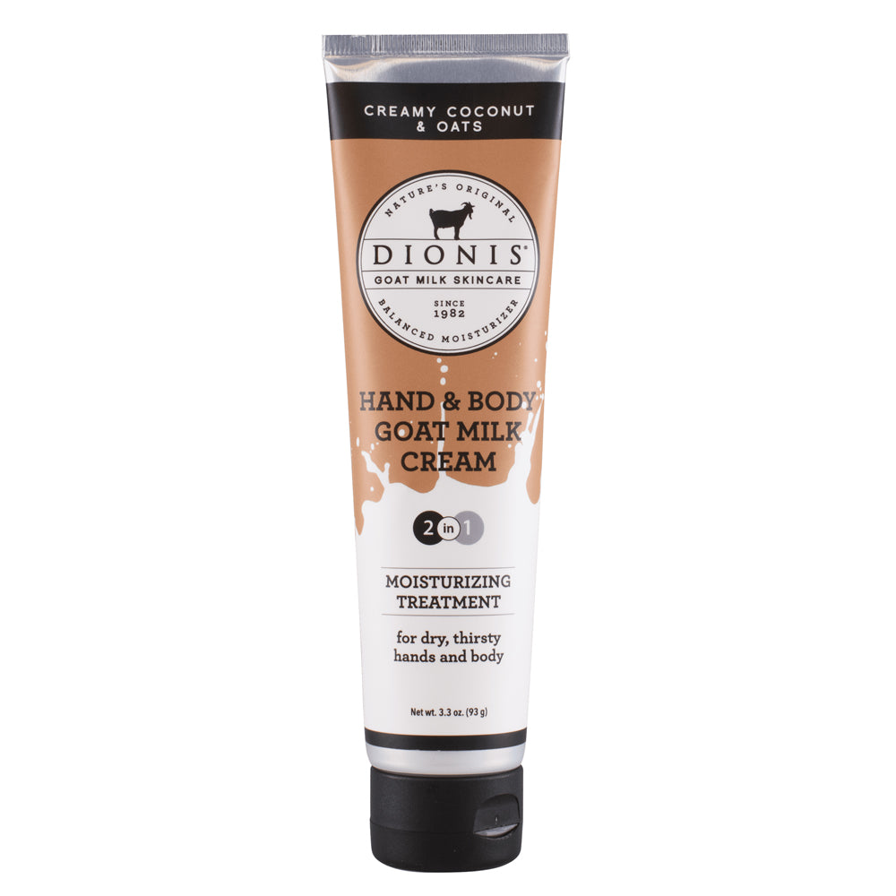 Goat Milk Hand & Body Cream - Creamy Coconut & Oats