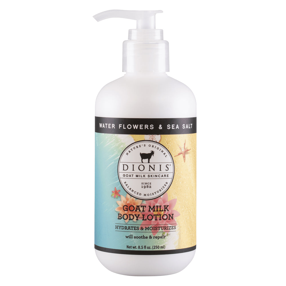Goat Milk Body Lotion - Water Flowers & Sea Salt