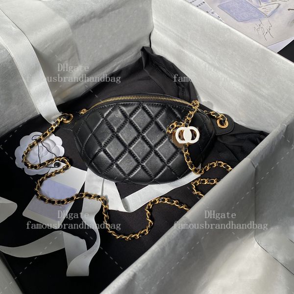 Mirror quality Waist Bag 27CM Fashion Brand Shoulder Bag Genuine Leather Handbag Designer Chest Bag With Box C268