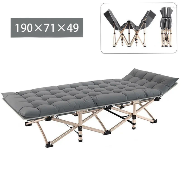 Camp Furniture Folding Bed Ultra Light Portable Outdoor Multi-function Recliner Self Driving Travel