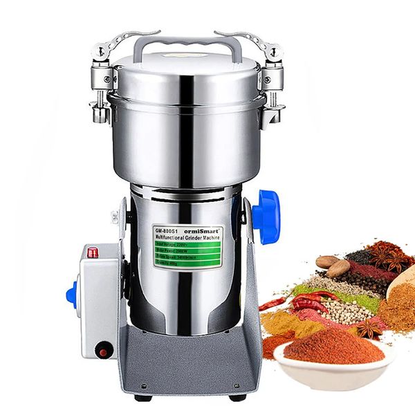 Grains 800g Swing Type Spices Hebals Cereals Coffee Dry Food Grinder High Speed Crusher 231220