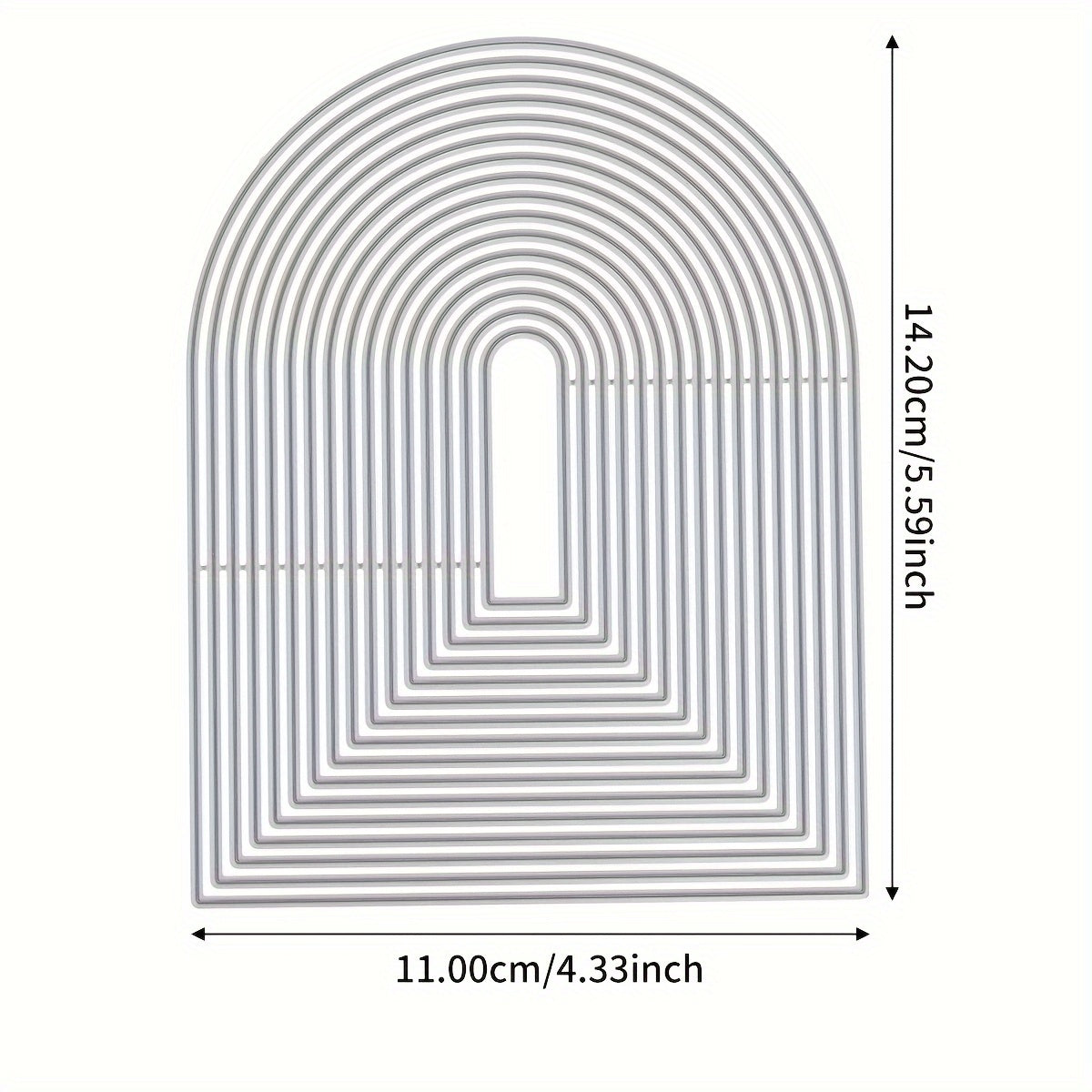 TEMU Basic Frame Die Cuts For Card Making, Metal Cutting Dies Embossing Paper Dies For Scrapbooking Diy Album Supplies