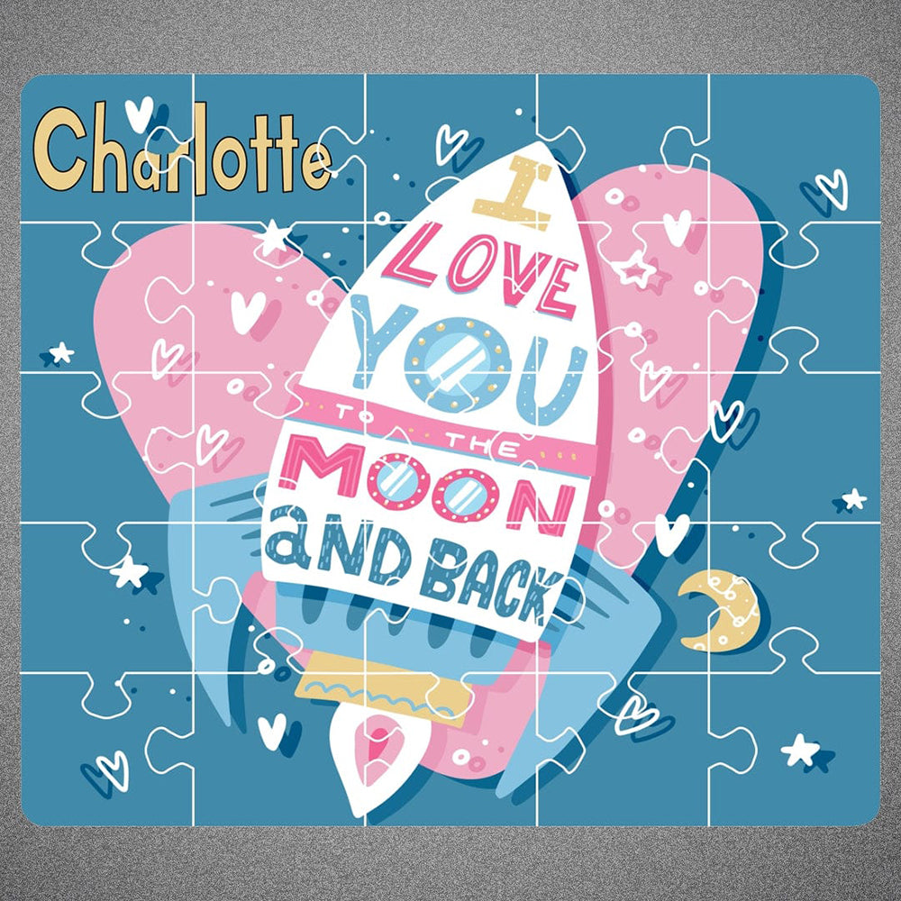 Personalized Name Puzzle - I Love You