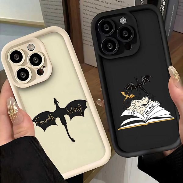 Dragon F-Fourth W-Wing phone case suitable for lPhone 16 15 14 13 12 11 Pro Max Mini XR XS X 7 8 Plus soft TPU back coverCL240720