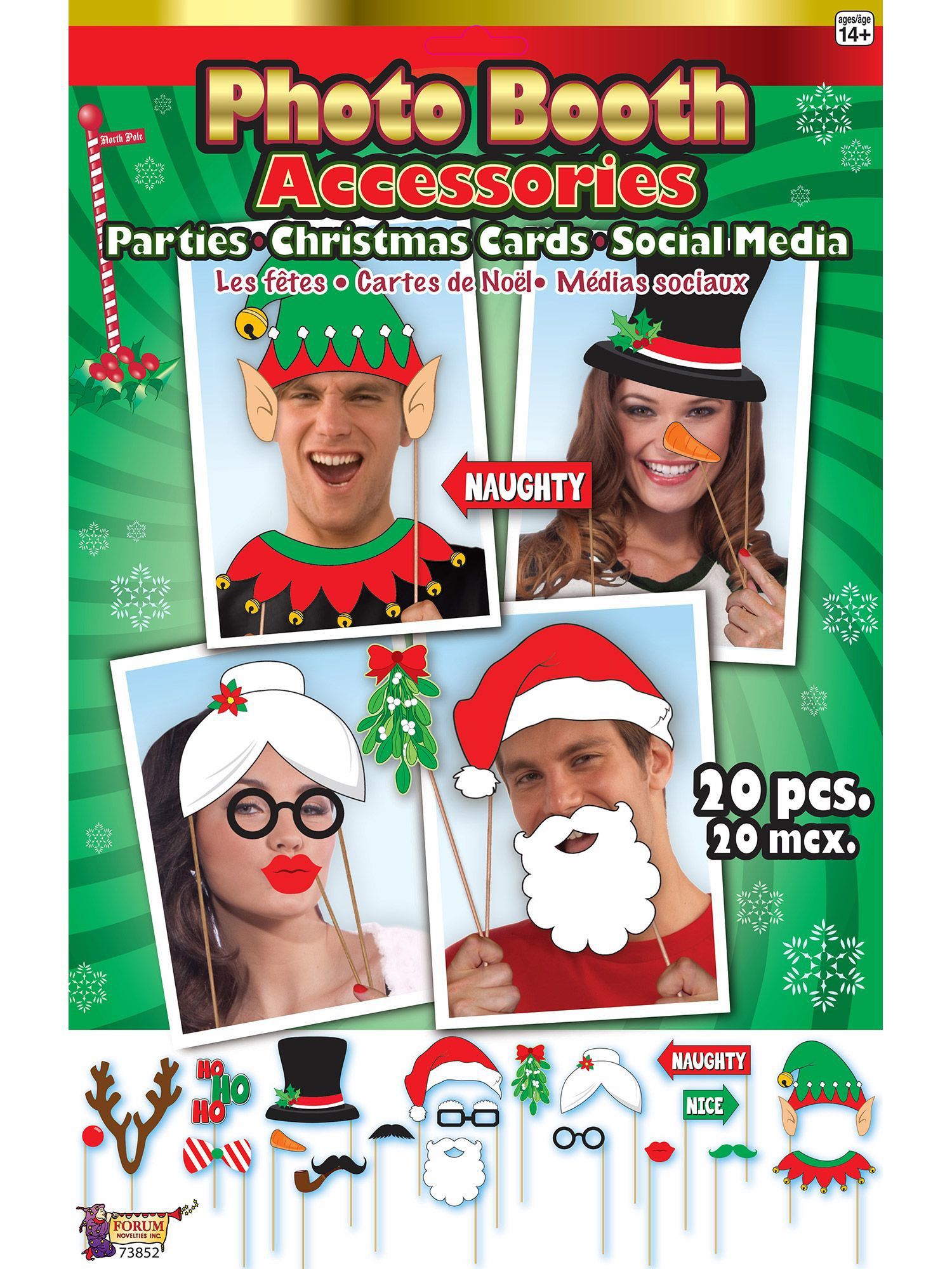 Christmas Photo Booth Accessories