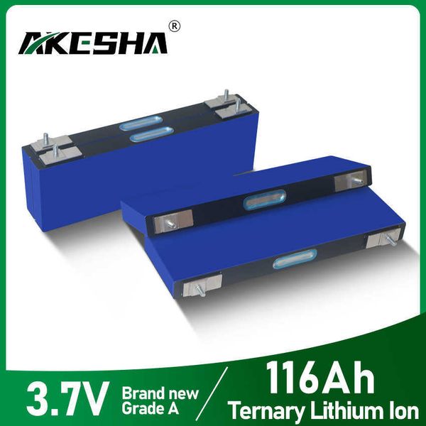 Rechargeable Battery 3.7V 116Ah 120AH 3-7-10-13PCS Grade A High Capacity Battery for Scooter Electric Car Forklift RV Golf Cart