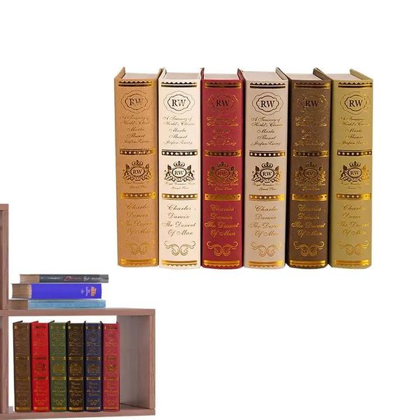 1pc Fashion Books For Decoration Box Decorative Book Living Room Decoration Simulation Books Ornaments For Home 250211