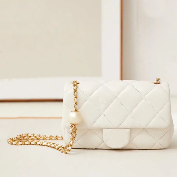 Mini Cross Body Shoulder bag Classic Diamond Lattice Clutch pack CF Totes Hobo Bags Fashion Women Designer Handbag Satchel Metal Chain Cosme