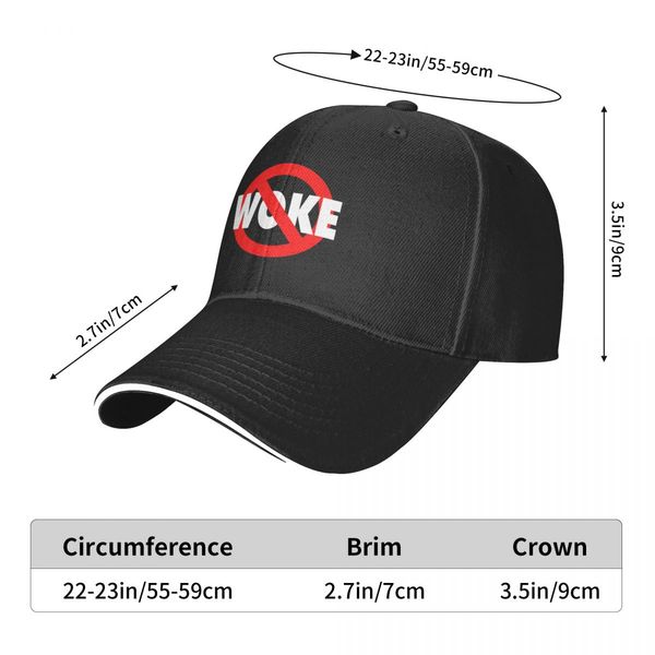 New Anti Woke Baseball Cap Wild Ball Hat Hat Man For The Sun hiking hat Caps Hats Man Women&#039;s