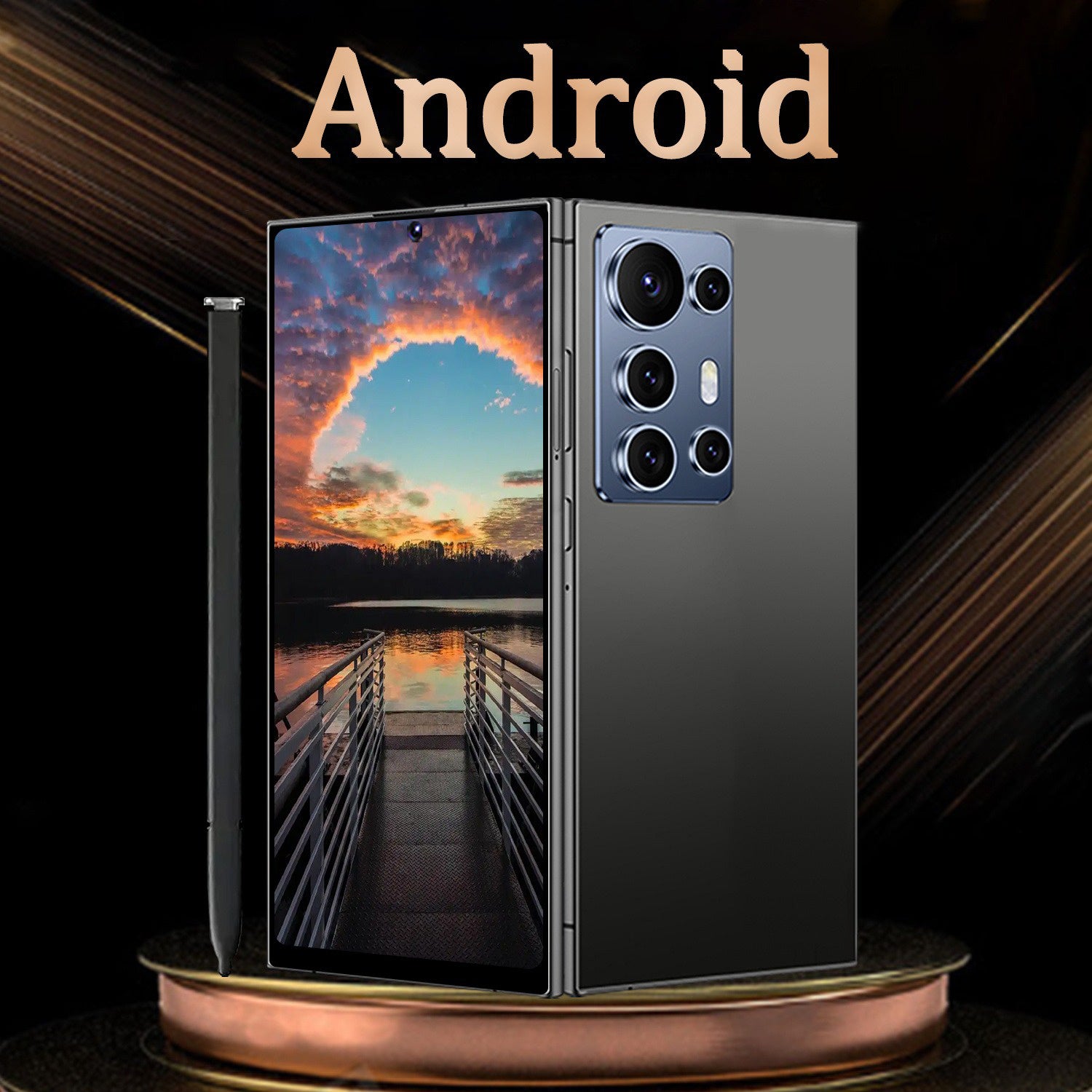 TEMU S25 Ultra 2025 Unlocked Smartphone 8+256gb, 6, 8-inch Hd Display, 13mp+48mp Camera, Strong , Dual Sim Cards, Gps, Built , Headphones, Protective