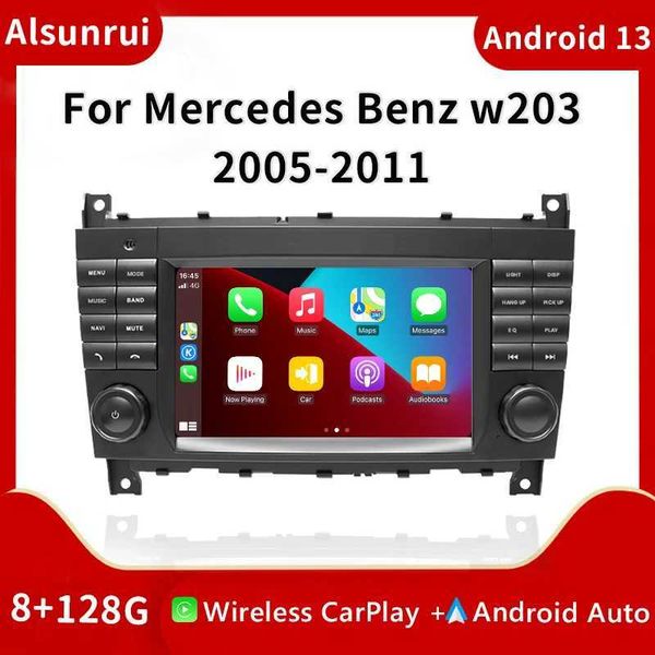 Other Electronics 4G Carplay AutoRadio 2 Din Android 13 car stereo suitable for W203 Mercedes Benz Vito W639 W168 Vaneo Clk W209 W210 M-ML m
