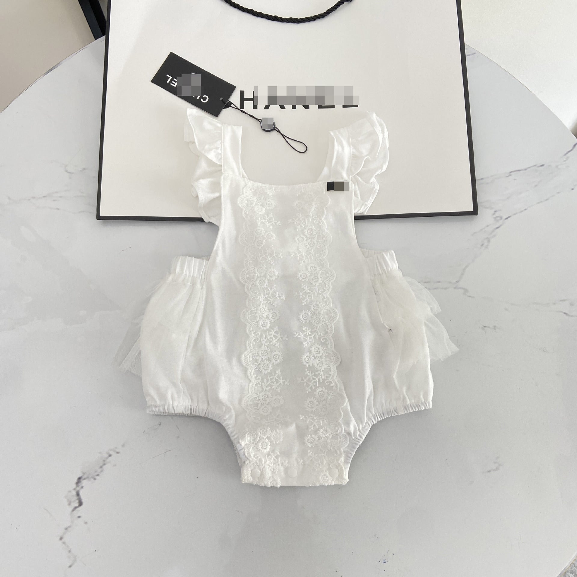 Designer baby summer clothes, baby girl jumpsuit, princess style clothes, children&#039;s triangle clothes