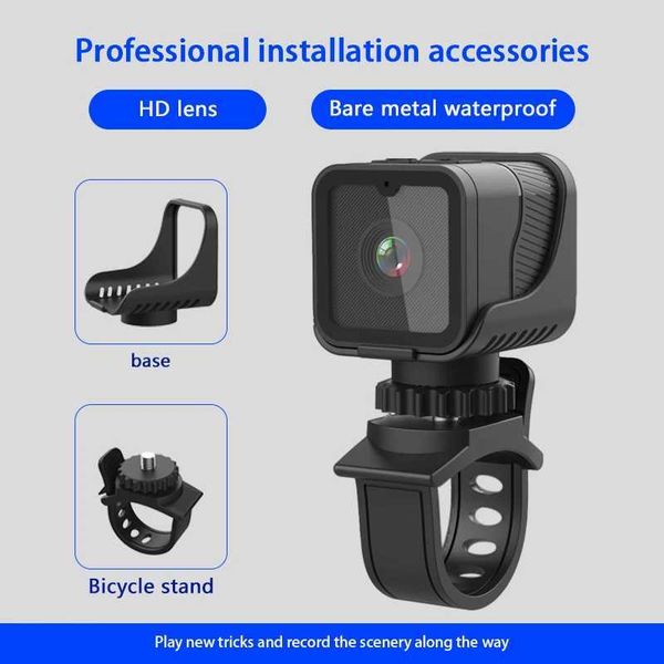 Sports Action Video Cameras 1080p high-definition portable sports mini camera with hotspot WiFi waterproof camera motorcycle and bicycle dri