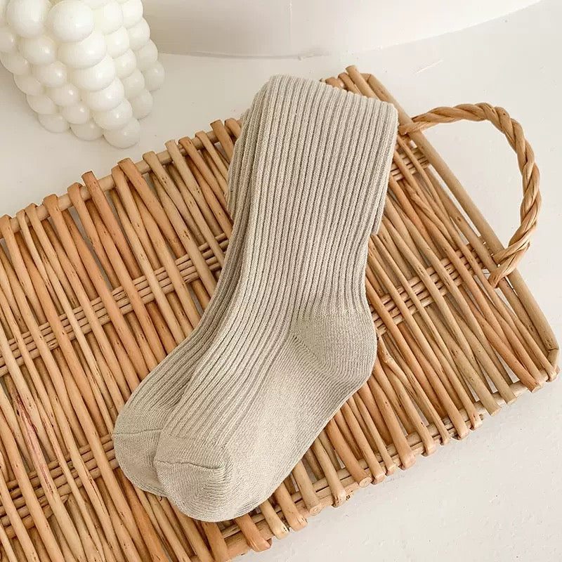 963 Children&#039;s Base Layer Pants Socks Spring-Autumn Thin Style Combed Cotton Colorful