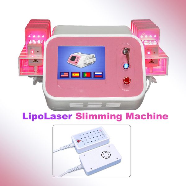 High quality Body Sculpt Burn Fat Body Contouring Slimming Dual Wavelength Lipo Laser 650nm 980nm Portable Lipolaser beauty equipment on sal