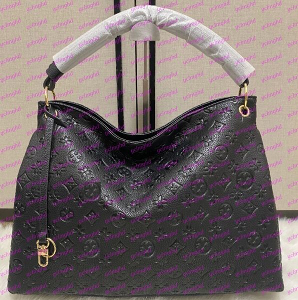 Designer Bag Embossed Flower Large Capacity Totes Bags Fashion Sac Femme Leather Women Shoulder Bags Messenger Luxurys Handbag Ladys Purse W