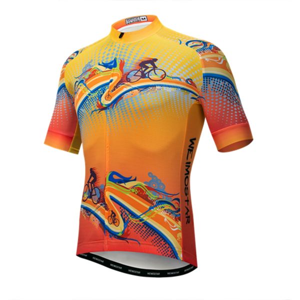 UFOBIKE Pro Team Bike Men Cycling Jersey Tops Bike Shirt Short Sleeve Cycling Clothing Ropa Ciclismo