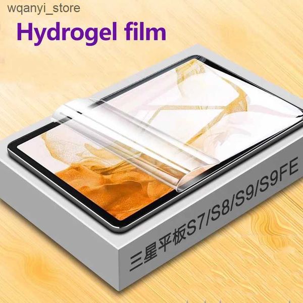 Tablet PC Screen Protectors For Samsung Galaxy Tab S10 Ultra 14.6 2024 S10 Plus S10+ 12.4 S9 FE Plus S7 FE S8Plus A7 S6 Lite A9 A8 Full Cove