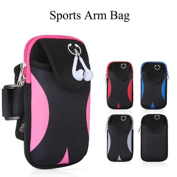 Universal Sports Armband Bag Phone Pouch Wrist Holder Mobile Phone Bags Wrist Arm Bag For Outdoor Sport Climb Running M240905
