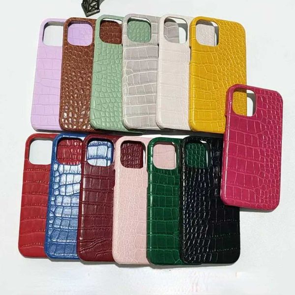 The New Model Is Suitable for iPhone 16plus Crocodile Pattern Phone Case 15promax 14pro 13 12 Anti Drop Hard PC Protection Cover Z250122