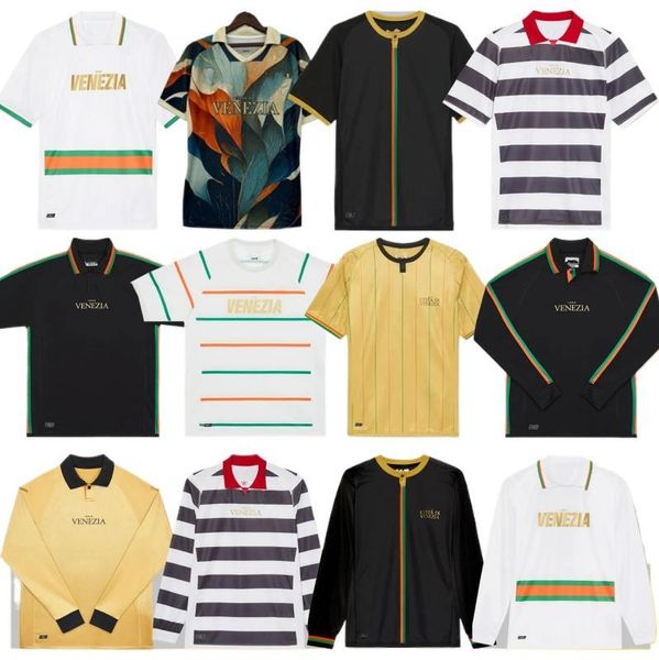 21 22 23 24 25 Venezia FC Soccer Jerseys home White Third Blue 4th Red 10 ARAMU 11 FORTE Venice 2023 BUSIO 27 Football Shirts Adukt Kids Kit