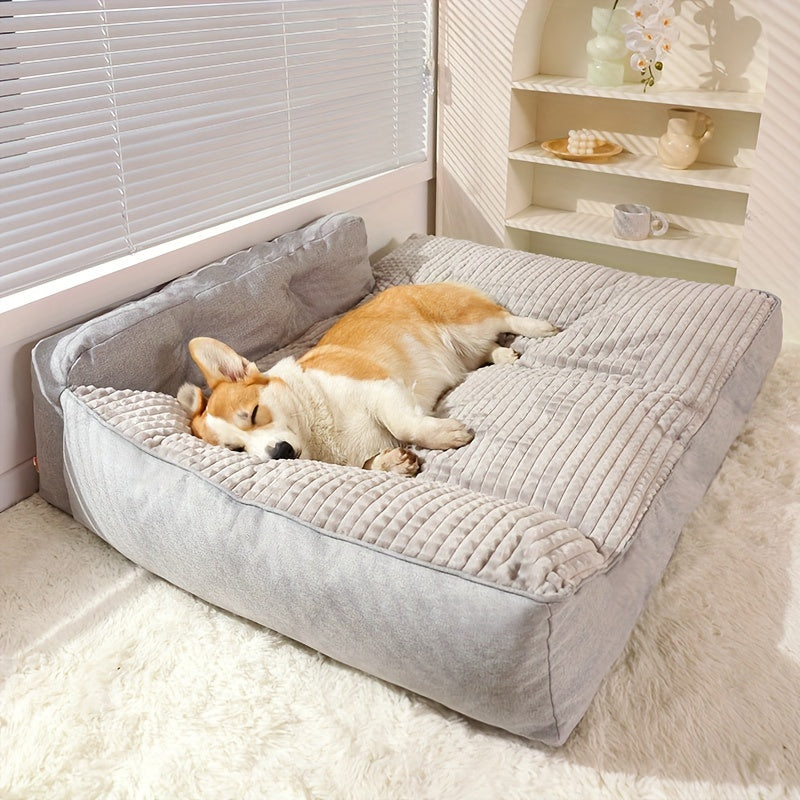 TEMU Kennel Universal Large Dog Sleeping Mat Removable And Washable Pet Mat Winter Dog Bed Dog Mat For Sleeping
