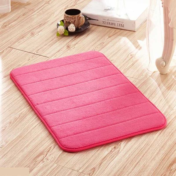 Microfibre Soft Rugs Home Shower Non-slip Bath Pad Bathroom Bedroom Carpet Anti-skid Rug Floor Mat Quick Dry Rug 40 X 60cmXJ240807