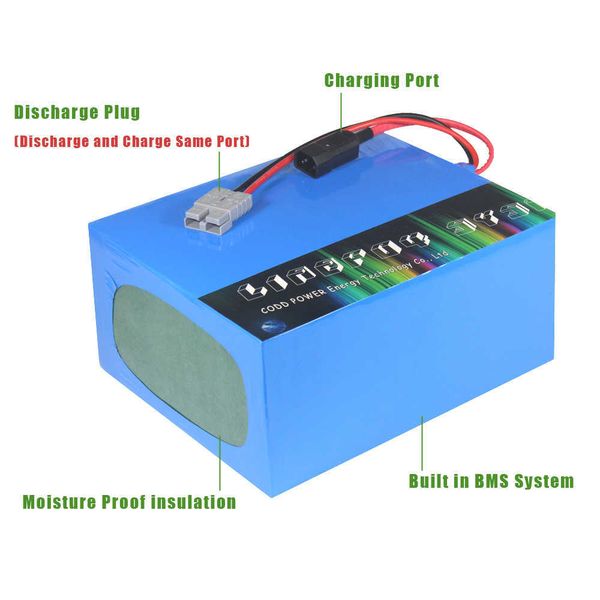 96V 80AH 150A300A BMS ELÉTRICO MOTORCYCY SCOOTER BATERIA DE LITHIUM