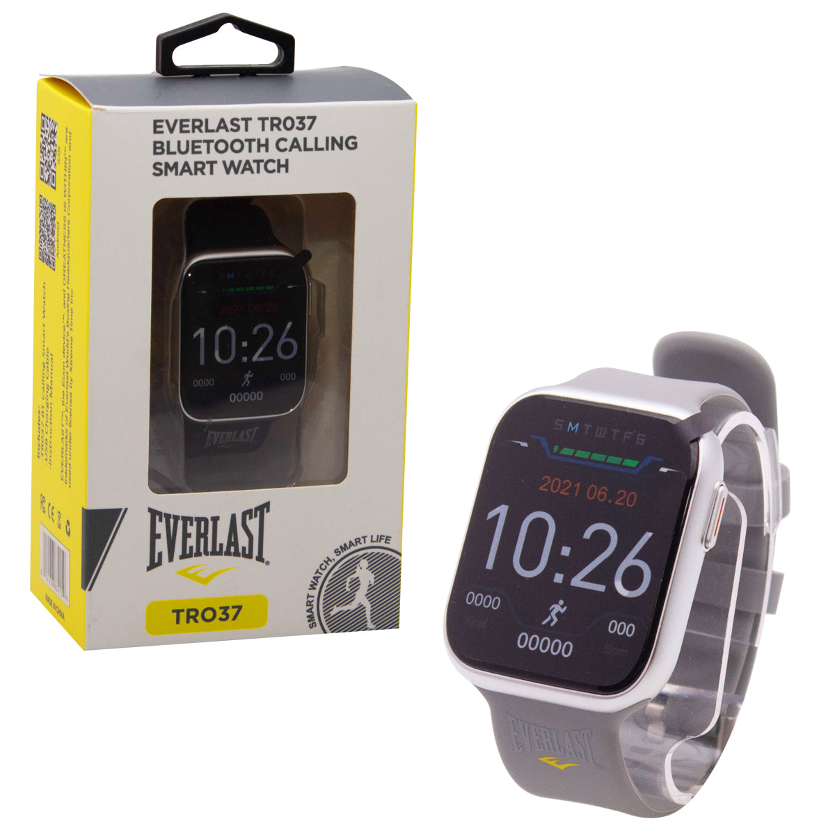 Everlast® TR037 Bluetooth Calling Smartwatch - Grey