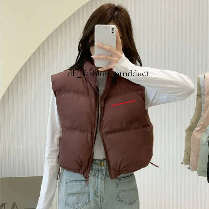 Womens Vests Designer Puffy Jacket hoodies winter womens Jacket Tanks parka top fashion Sleeveless Woman Jackets Designers Coat Outwears Windbreaker