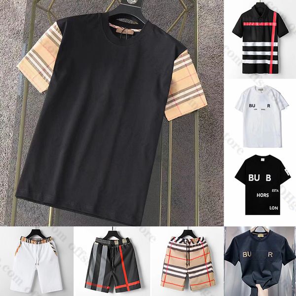 Designer shirts casual luxury summer short-sleeved T-shirt men&#039;s shirts letter T-shirt men&#039;s T-shirt classic fashion cotton Asian