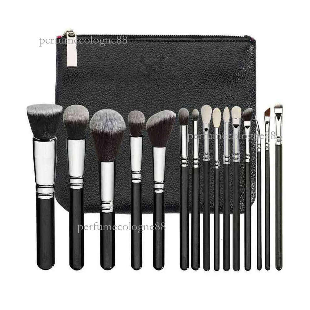 Cosmetics Makeup Brushes Zoeva 815pcs Leather Women Zip Handbag Professional Powder Foundation Eyeshadow Tools T2209214633675
