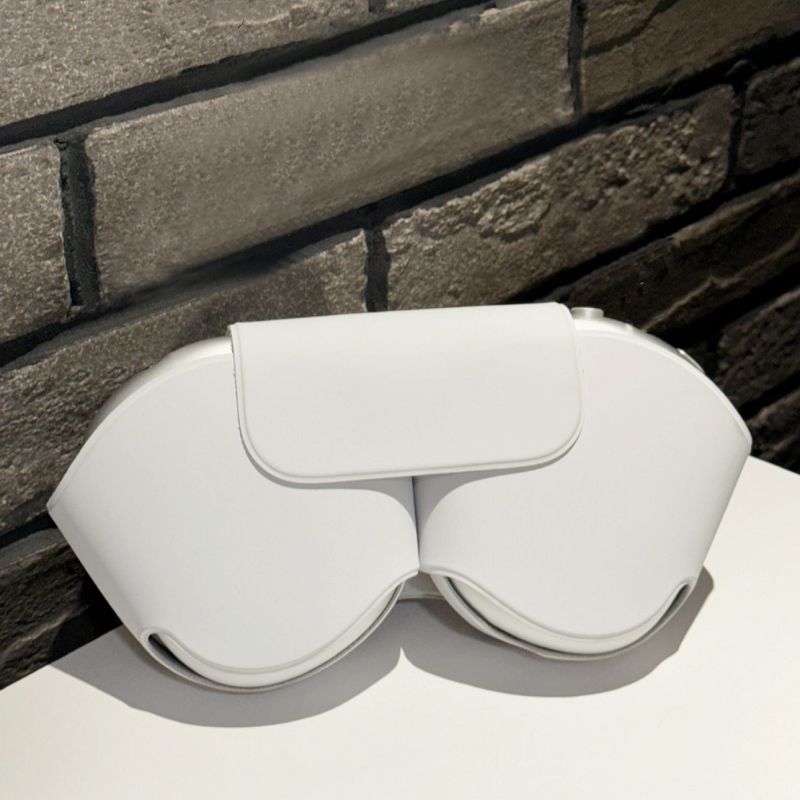 For Max Airpods Top Quality Bluetooth earbuds Headphone Accessories Transparent Solid Silicone Waterproof Protective case Headphones Case