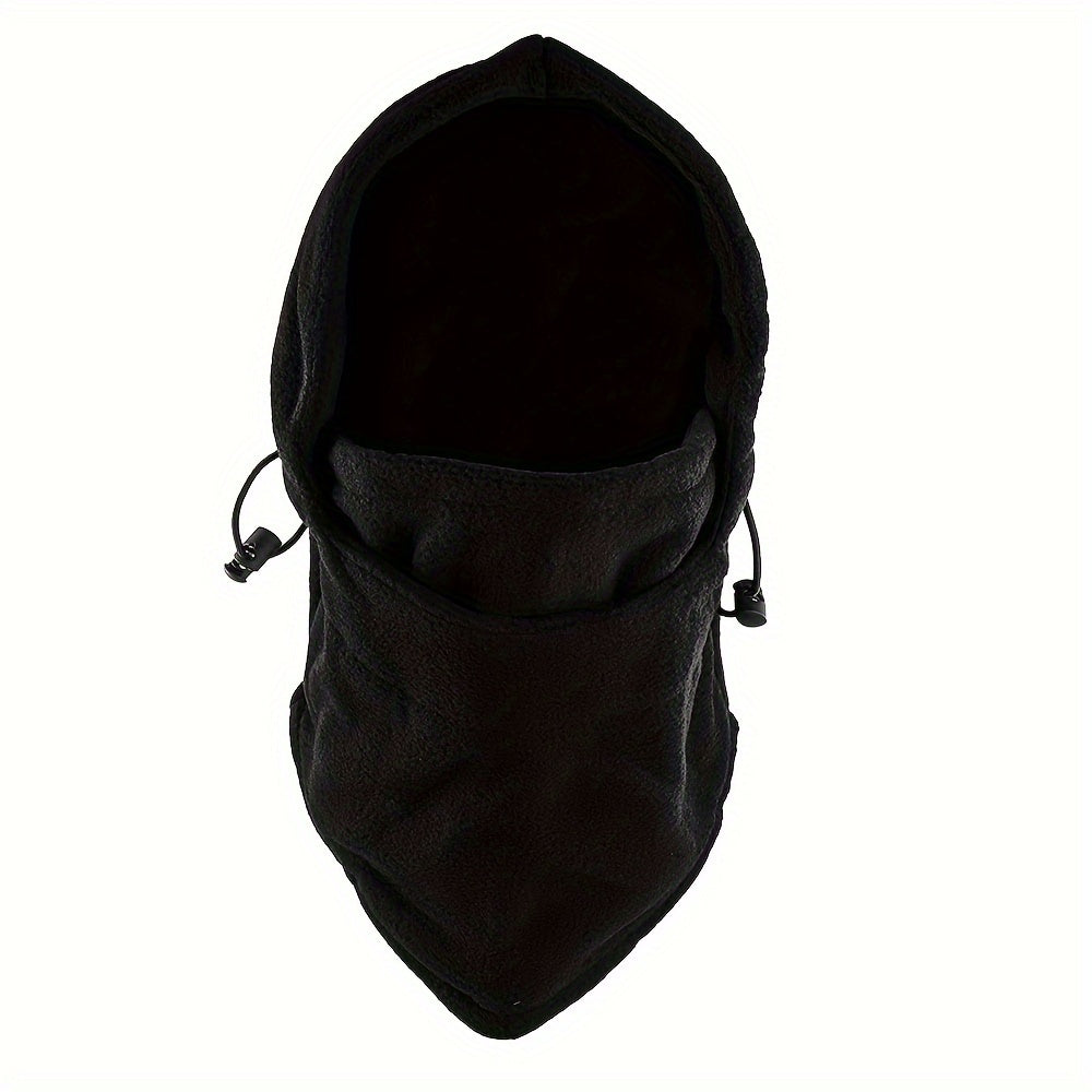 TEMU Men's & Women's Fleece Balaclava Face Mask & Neck Warmer - Full-zipper-free Ccess Ski Mask, Windproof Thermal Gaiter For, Snow, - Options
