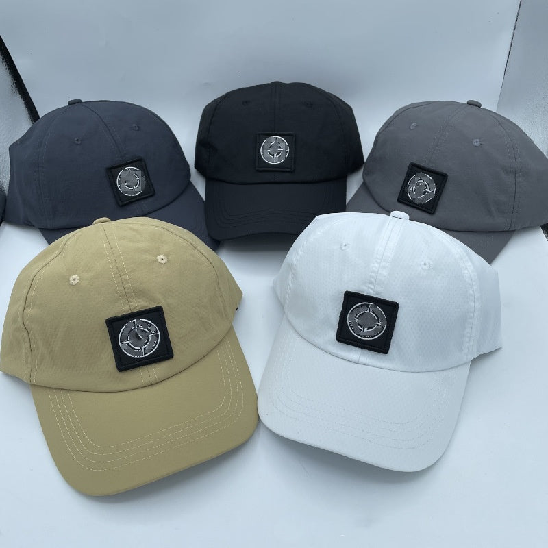 Stone Designer Cap For Men Quick-Drying Hat Men Embroidery Casquette Visor Women Baseball Cap Sun Protection In Summer Breathable Spot Goods Wholesa