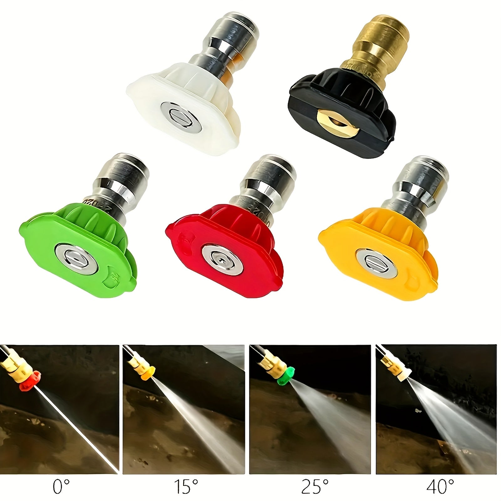 TEMU High-pressure Washer With Multifunctional 7-color Nozzles