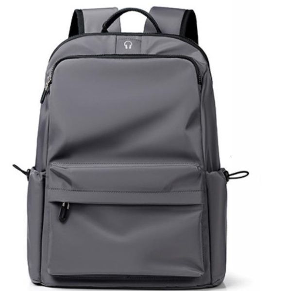 High quality Solid color lightweight business travel computer backpack, large capacity and backpack