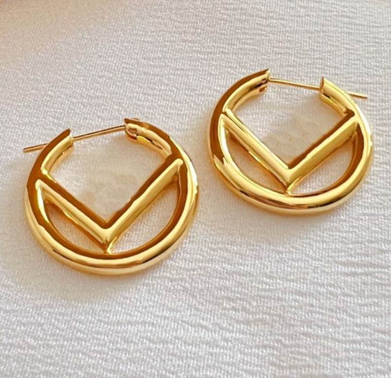 Stud Designer Premium Gold silver Earring for Mens Hoop Earring Luxury Hoops Brand Letter Design Dangle Size 2.5 Cm and 4 Cm Fashion Jewelry