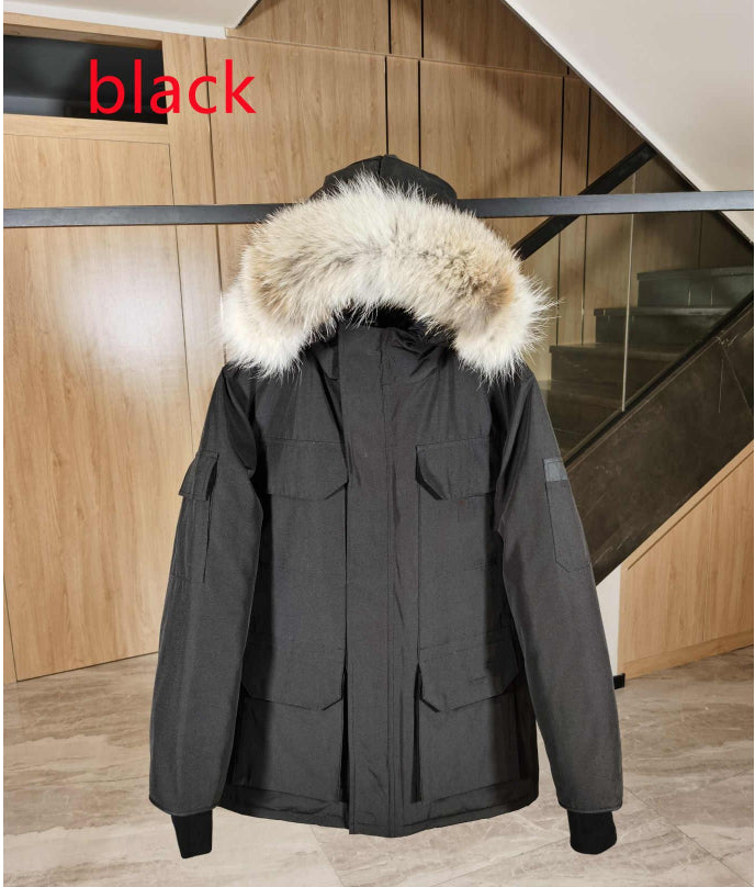 2022 Men Desinger Down Jacket Outerwear Suitable for Extreme Cold Areas Windproof Outerwear Long-LinePuffa Bomber Jackets Adventure Coat