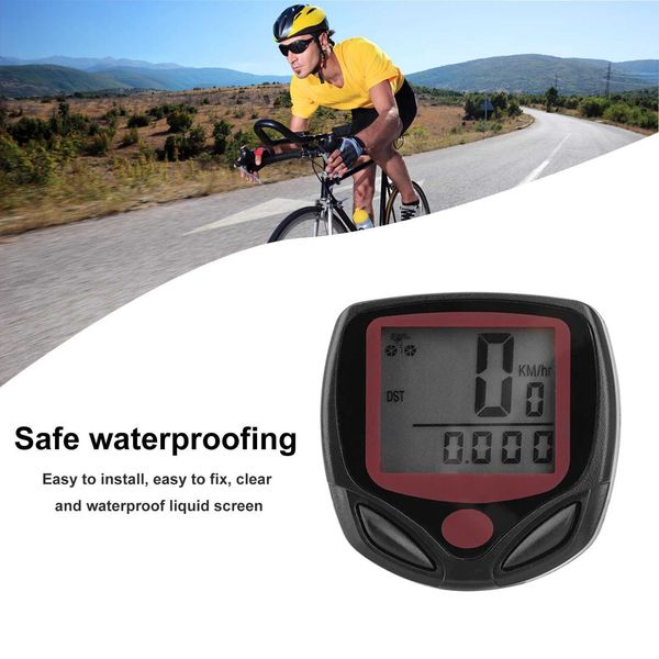 Bike Computers Bicycle Speedometer Bike Computer Multifunction Waterproof Stopwatch Bicycle MTB Odometer Stopwatch Cycling Accessories z2411