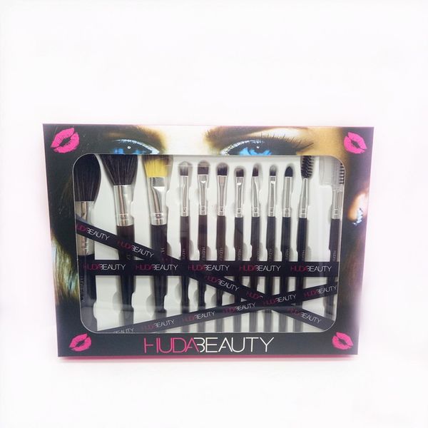 Luxury 12pcs Foundation Makeup Brushes Sets Make Up Brush Set brocha de maquillaje Kit