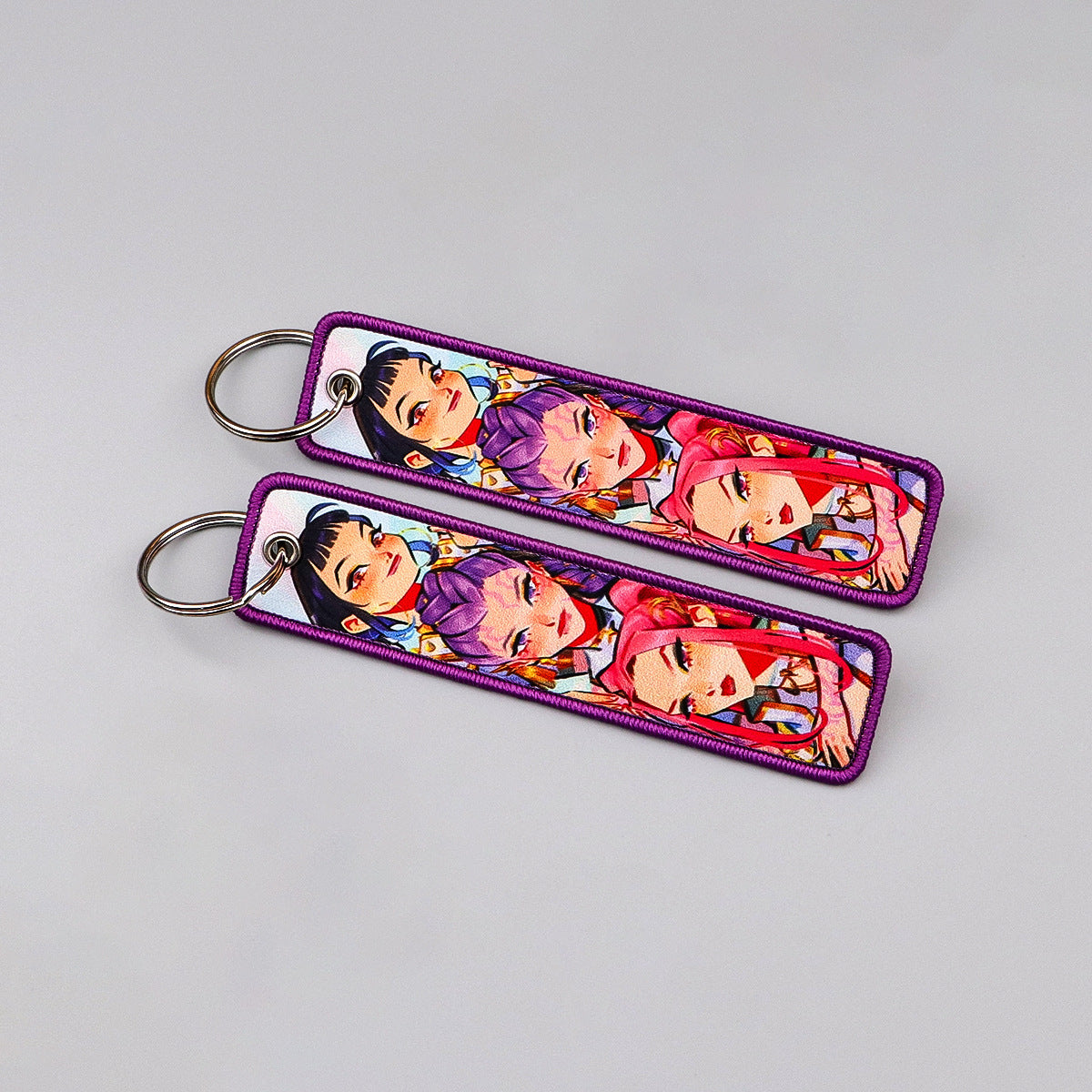 Halloween dark keychain horror scary gothic game key tag movie character science fiction animal keychain Cute Anime Movies Games Hard accessory C108