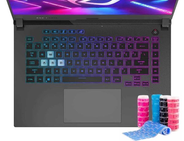 Keyboard Covers Silicone laptop keyboard skin protective case for 15.6-inch ASUS Rog Strix G15 G513 G513im QR G513QE QM G513IC G 513QR QM QE