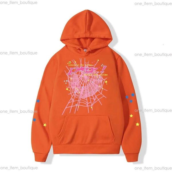Spider Tracksuit Sweatshirts Hip-Hop Web Rhinestone Spider Pattern Oversized Men Pullover Aesthetic Gothic Punk Sweatshirt Harajuku Fashion