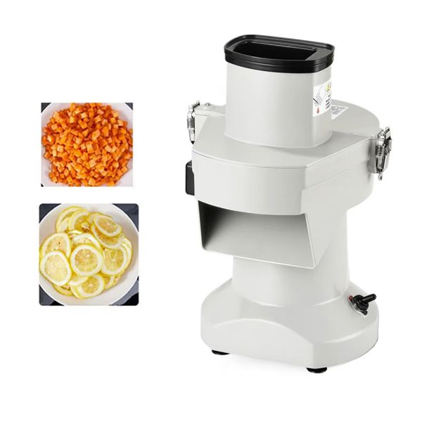 Automatic Vegetable Cutter Multifunctional Potato Carrot Dicing Machine Food Processing Onion Shredding Slicer