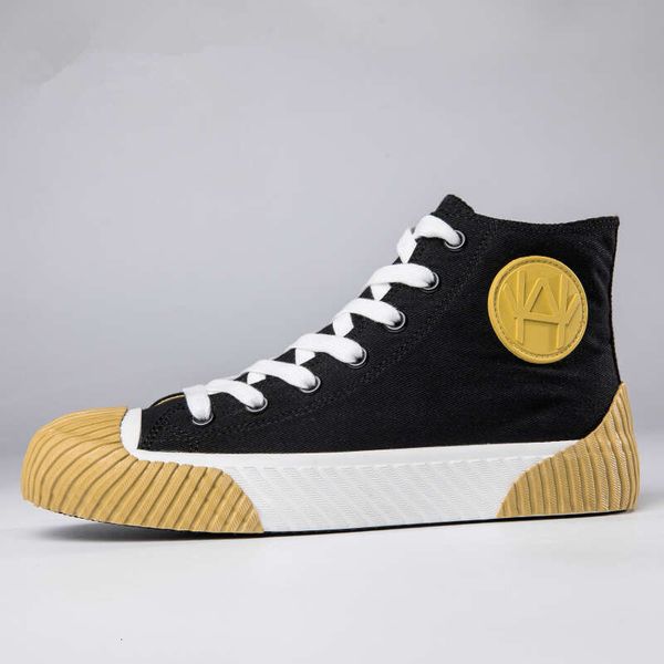 2024 Hot Sale Platform Fashion Lace up Canvas Sneakers Women Men Vulcanized High Top Woman Casual Shoes