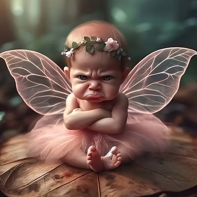 TEMU 1pc 30*30cm-11.8*11.8inhandmade Diamond Painting Tool Kit5delf Mural Kit With Full-drill Art Embroidery - Painting, Designed For Wall Decoration