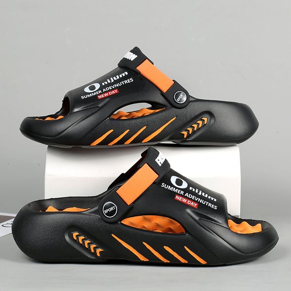 Men Sandals New Summer EVA Soft-soled Platform Slides Slippers Indoor Outdoor Walking Beach Shoes Flip Flops Mens Shoes